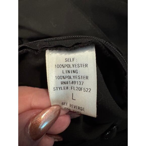 New w/Tags Black Dress-Size L - Picture 11 of 11
